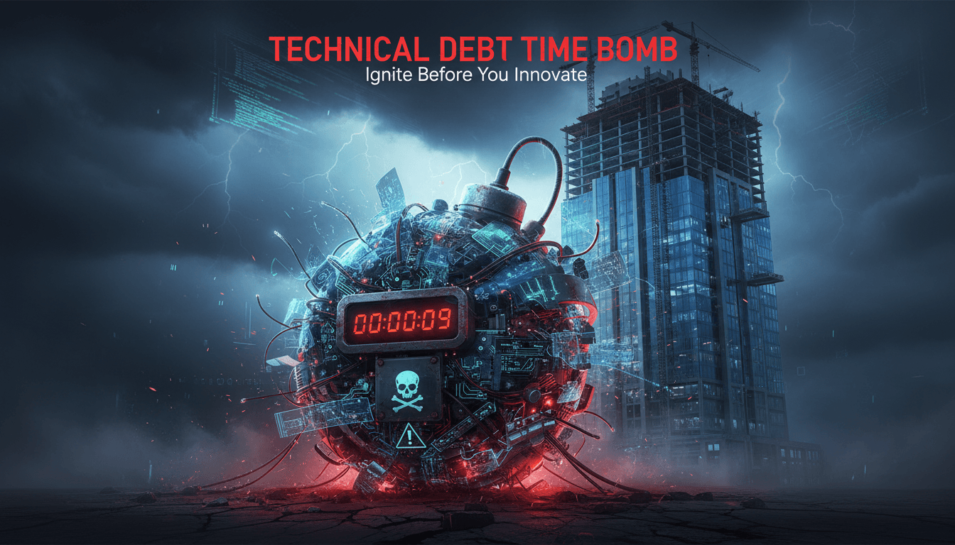 The Technical Debt Time Bomb: What Cheap Development Really Costs Your Startup