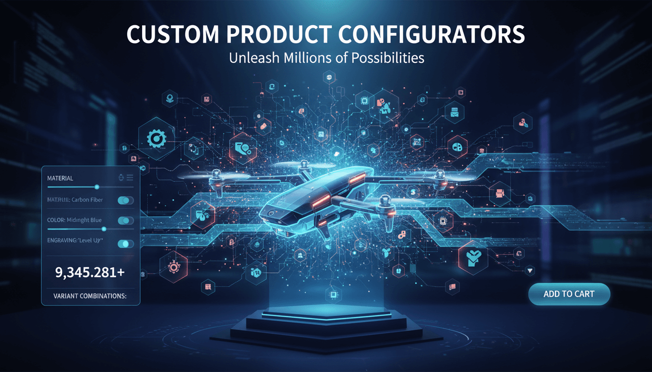 Custom Product Configurators: When Off-the-Shelf Apps Can't Handle Your 50 Million Variants