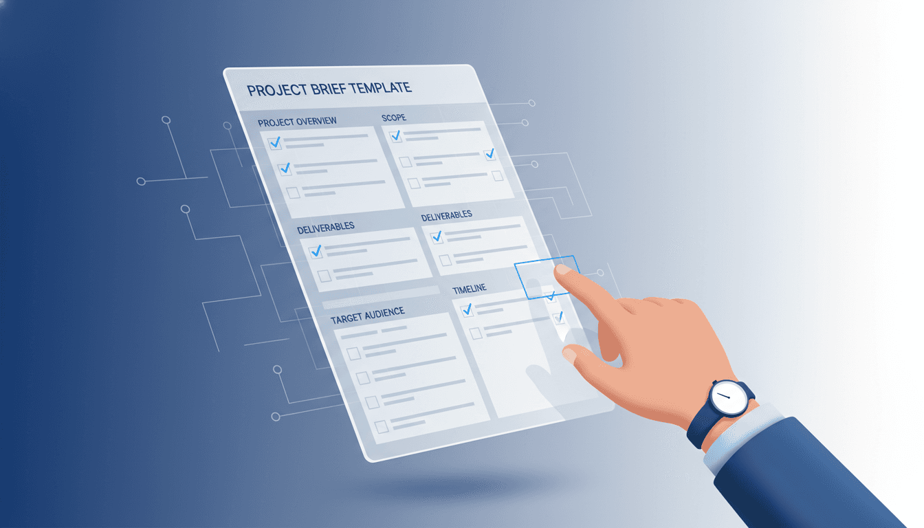 How to Write a Project Brief That Doesn't Waste Everyone's Time (Template Included)